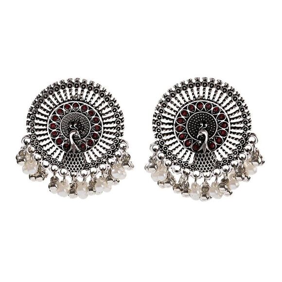 Anthropologie Jewelry - Peacock earrings #154